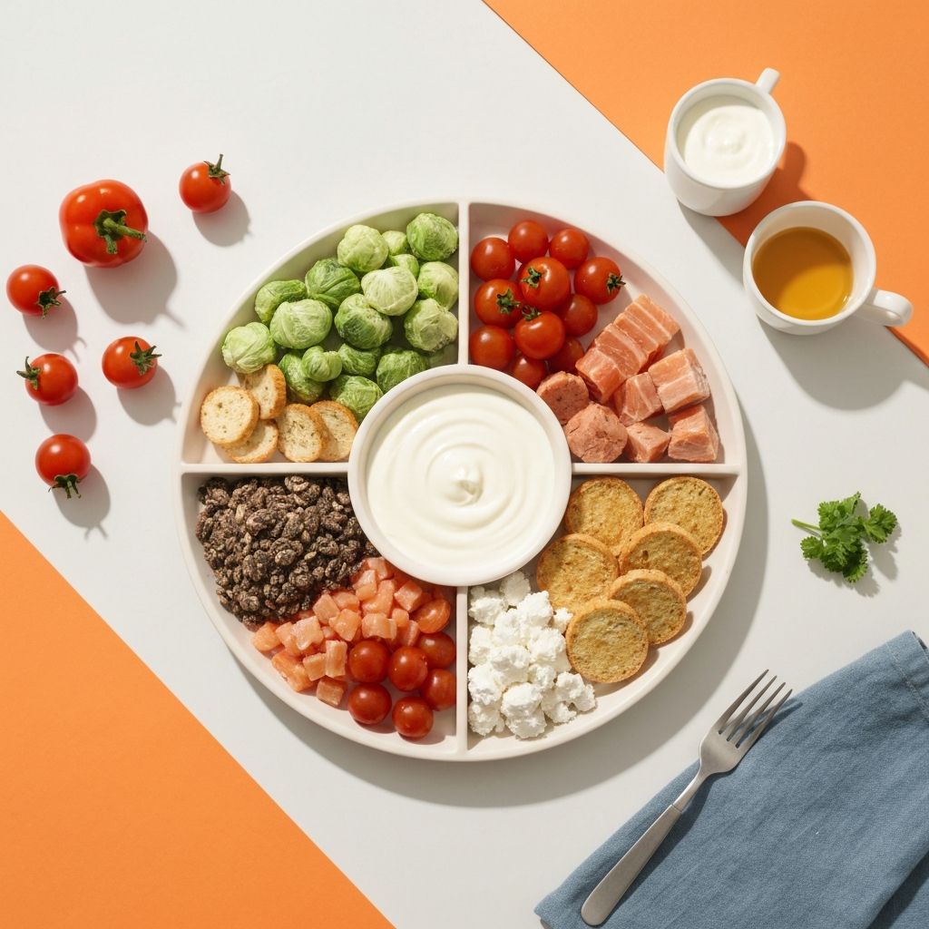 Ισορροπημένη διατροφική πλάκα